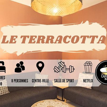 Le Terracotta Ideal Groupe Salle De Sport Parking Gratuit Troyes Eksteriør bilde