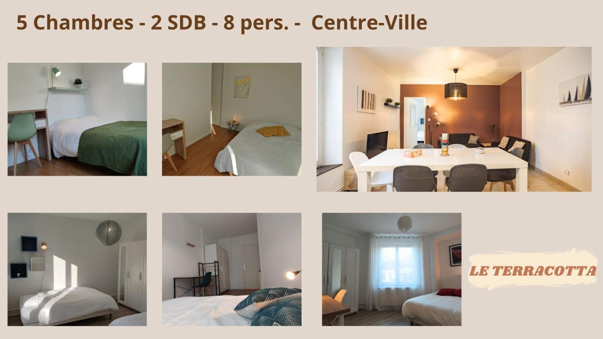 Le Terracotta Ideal Groupe Salle De Sport Parking Gratuit Troyes Eksteriør bilde